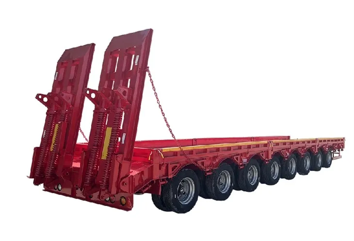 Kwalità Kbira Lowbed Semi Trailer Għall-Bejgħ
